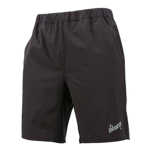【10％OFFマジッククーポン対象】【日本サイズ】blueeq(ブルイク) メンズ TECH SHORT PANTS FOR TEAM テック ショートパンツ 吸汗速乾 UVカット BQAP-00009-010 ブラック(25y11mテニス)