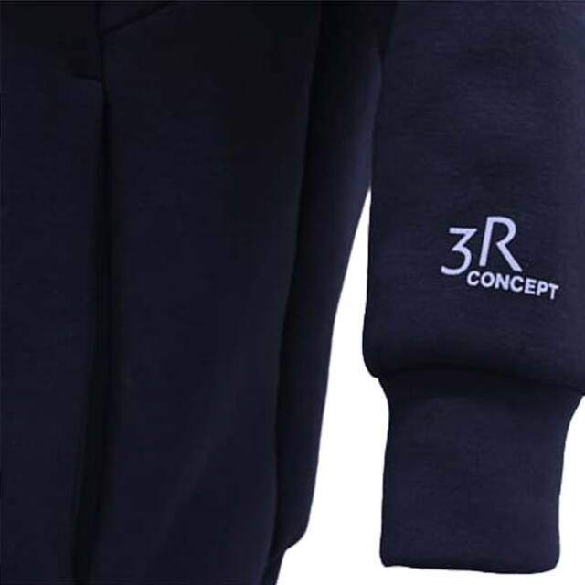 日本サイズ】blueeq(ブルイク) メンズ 3R AIR フーディ プルオーバー