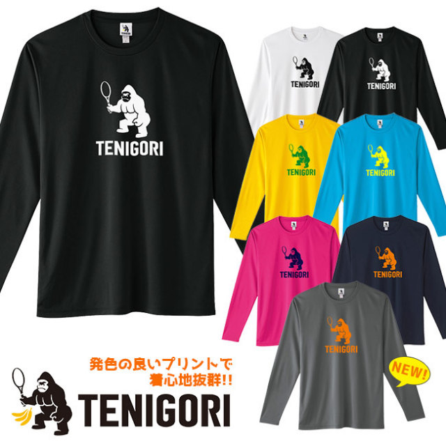 日本サイズ」TENIGORI(テニゴリ) ユニセックス ロゴプリント インター