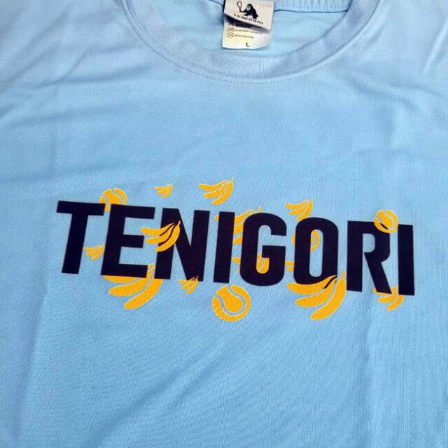 日本サイズ]TENIGORI(テニゴリ) ユニセックス 袖プリント 半袖