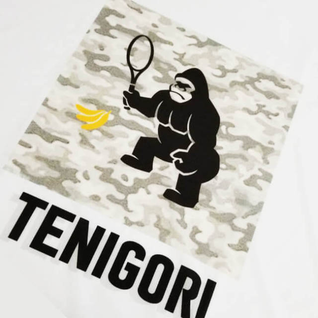 日本サイズ]TENIGORI(テニゴリ) ユニセックス ロゴプリント