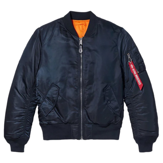 USサイズ」ALPHA INDUSTRIES(アルファインダストリーズ) メンズ MA-1 