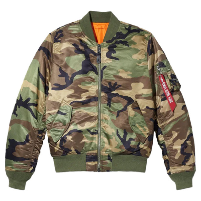 USサイズ」ALPHA INDUSTRIES(アルファインダストリーズ) メンズ MA-1 