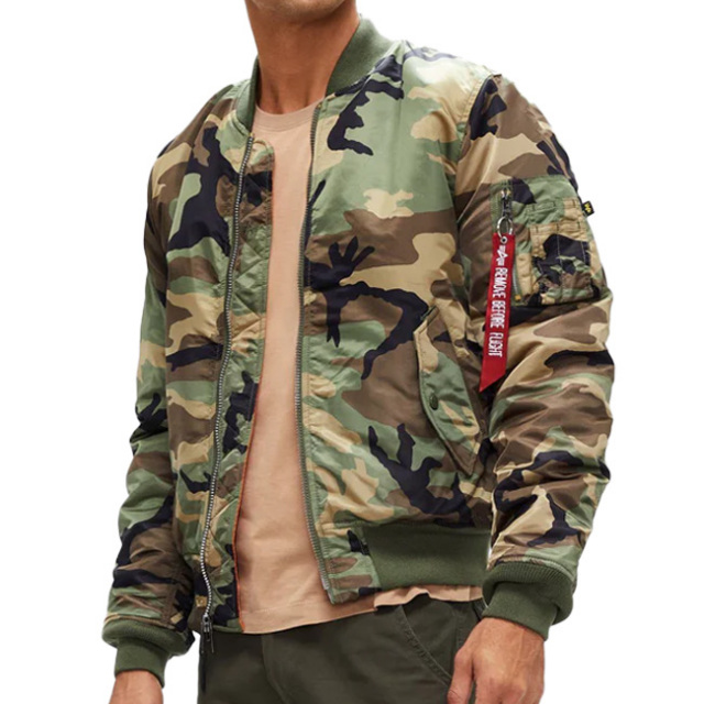 USサイズ」ALPHA INDUSTRIES(アルファインダストリーズ) メンズ MA-1 
