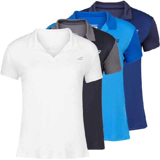【20%OFFクーポン対象10日まで】[ＵＳサイズ]バボラ(Babolat) レディース PLAY(プレー) ポロシャツ 3WP1021(20y2mテニス)