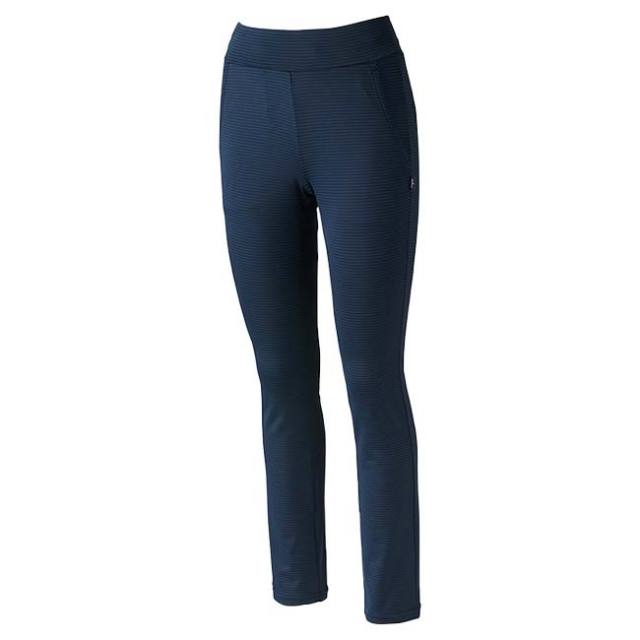 prince レディース スリムフィットパンツ ストレッチ 裾シャーリング