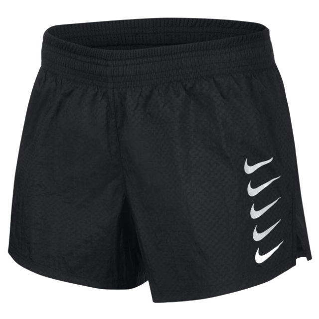在庫処分特価 日本サイズ ナイキ Nike レディース スウッシュ ラン ショートパンツ ランニングパンツ Cu3284 010 ブラック y12mランニング