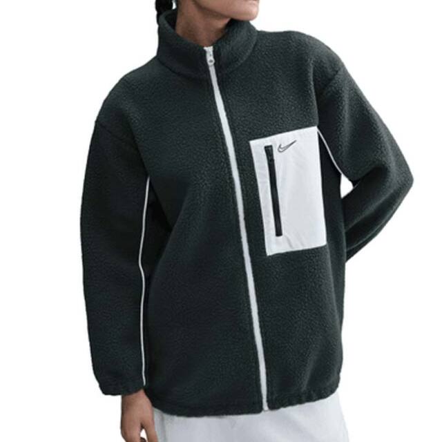 ナイキ(NIKE) 2025 HO レディース Sportswearスポーツウエア ハイパイルフリース フルジップジャケット IM7485-390 シーウィード×セイル(25y11mトレーニング)