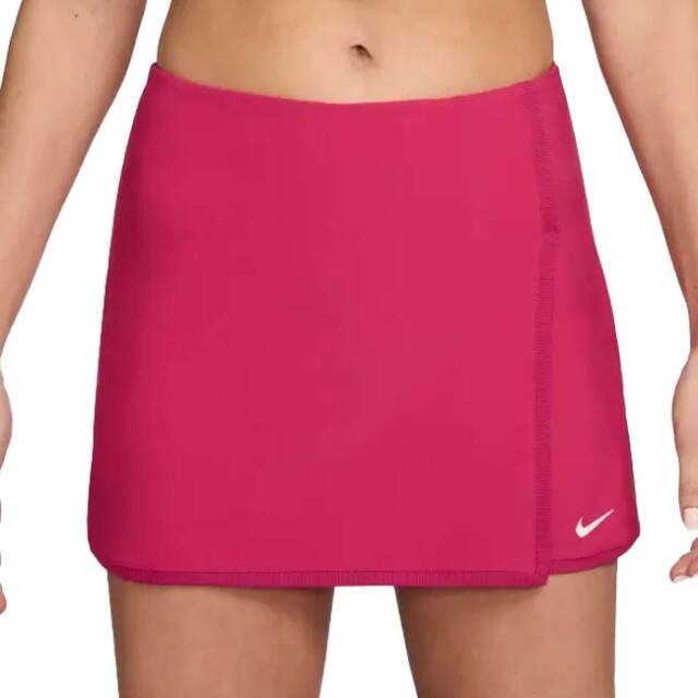 【日本サイズ】ナイキ(NIKE) 2025 HO レディース Victory ヴィクトリー Dri-FIT ゲームスコート FD5575-666 ラッシュピンク×WH(25y11mテニス用ゲームウェア)