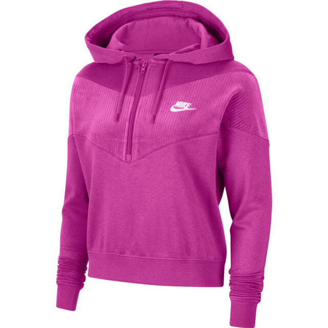 日本サイズ ナイキ Nike Ho レディース スポーツウエア ヘリテージハーフジップ長袖パーカー Cz1879 564 カクタスフラワー ホワイト y11mトレーニング
