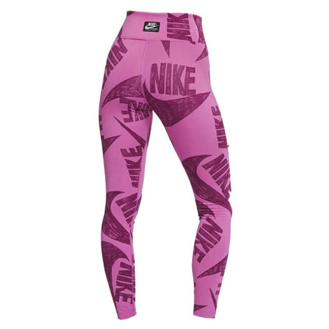 日本サイズ ナイキ Nike レディース アイコン クラッシュ コレクション Aop レギンス Cj61 691コスミックフューシャ y1mランニング