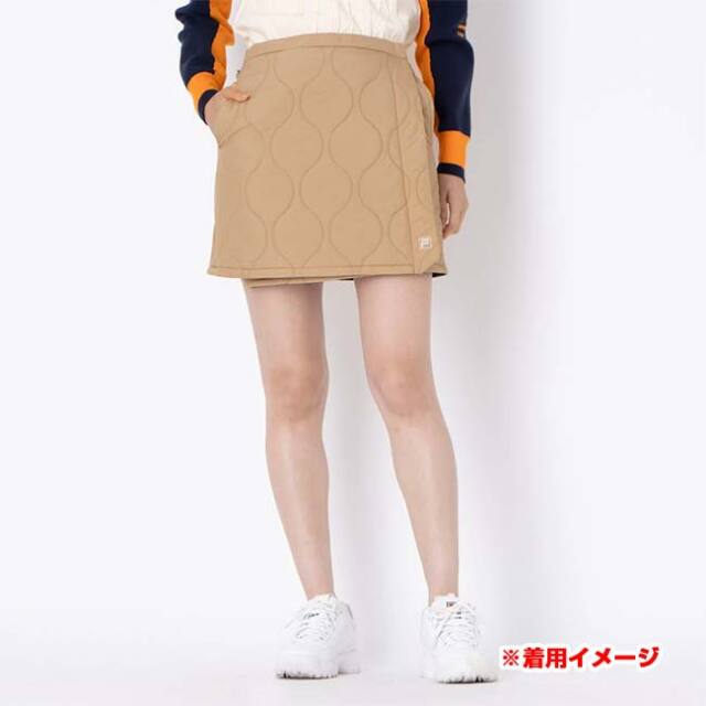 FILA フリース スカート ベージュ　XLサイズ FILA フリース スカート ベージュ XLサイズ FILA フリース