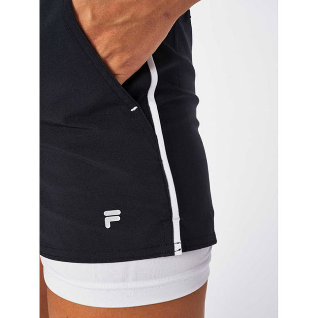 「USサイズ」FILA(フィラ) レディース Evie(イーヴィー) 2in1 ショートパンツ XFL212105(21y10mテニス) 「USサイズ」FILA(フィラ) レディース Evie(イーヴィー) 2in1 ショートパンツ XFL212105(21y10mテニス)