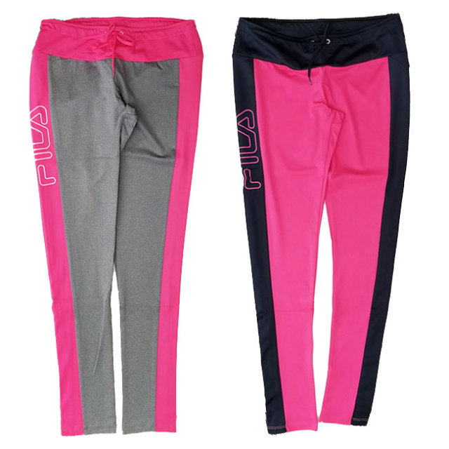 在庫処分特価】【ＵＳサイズ】フィラ(FILA) レディース CAMILLA(カミラ) レギンス ロングパンツ ロングタイツ FBT201008L(20y3mテニス)