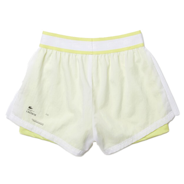 スペシャルクーポン Off対象 在庫処分特価 海外サイズ ラコステ Lacoste 22 Sp レディース Sport ライトナイロン ショートパンツ Gf0767 22y3mテニス