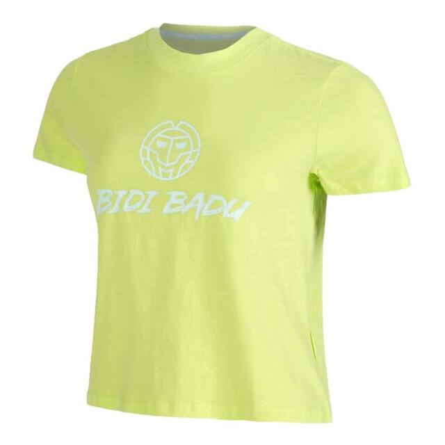 【海外サイズ】BIDI BADU(ビディバドゥ) レディース Rotatores Move ロータトールズ ムーブ 半袖Tシャツ W3620003-NYW ネオンイエロー(25y10mテニス)