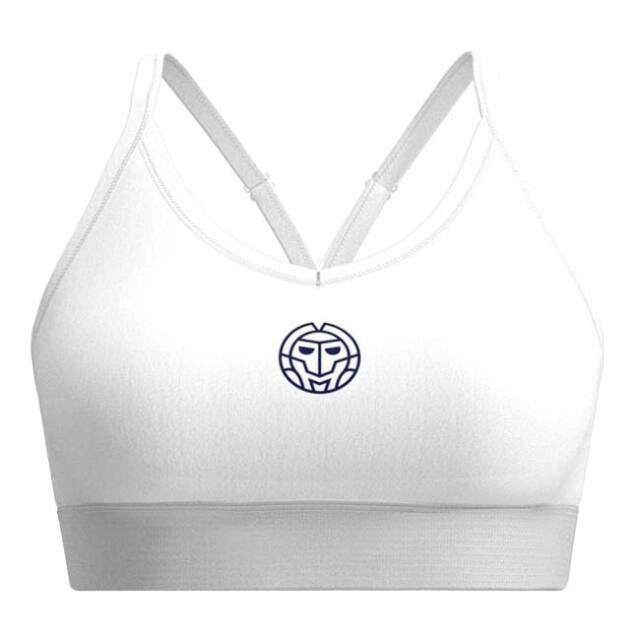 【9,000円以上で8％OFFクーポン】「海外サイズ」BIDI BADU(ビディバドゥ) レディース CREW ローサポート ストラッピーブラ スポーツブラ 「定番」 W1150003-WH ホワイト(23y1mテニス)