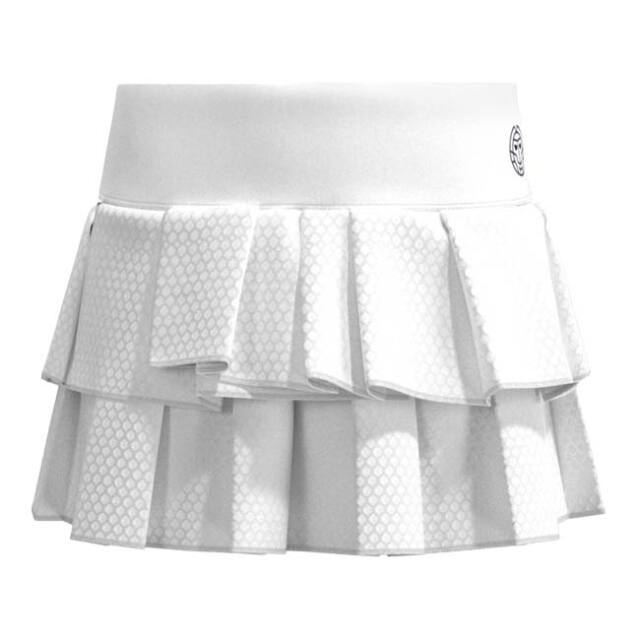 【9,000円以上で8％OFFクーポン】「海外サイズ」BIDI BADU(ビディバドゥ) レディース CREW プリーツ スコート 「定番」 W1390004-WH ホワイト(23y1mテニス)