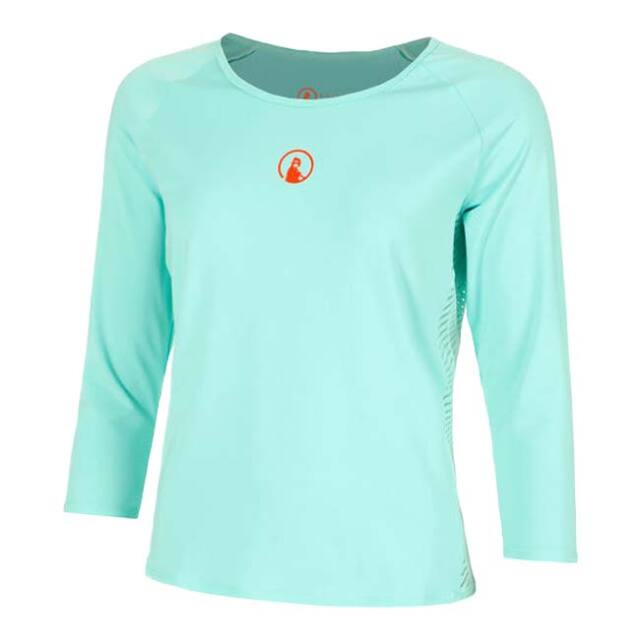 【海外サイズ】QUIET PLEASE(クワイエットプリーズ) 2025 FS レディース ワイルドストライプ 長袖 ゲームシャツ QP110144-711(25y7mテニス用ゲームウェア)