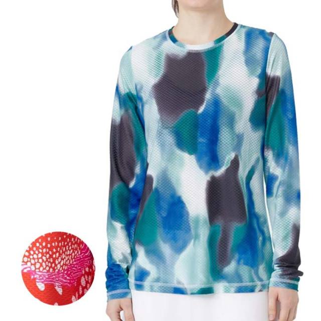 【ＵＳサイズ】Sofibella(ソフィベラ) レディース AIRFLOW エアフロー 長袖Tシャツ ロングスリーブ 7013W(23y3mテニス)