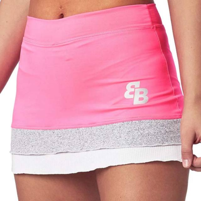 【海外サイズ】BB by BelenBerbel(ベレン・バーベル) 2023 SS レディース ARENA アリーナ スカート 11730／11731／11732／11733-CG×WH×FP(23y3mテニス)