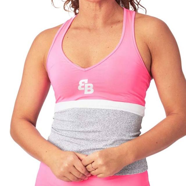 【海外サイズ】BB by BelenBerbel(ベレン・バーベル) 2023 SS レディース ARENA アリーナ タンクトップ 11726／11727／11728／11729-CG×WH×FP(23y3mテニス)