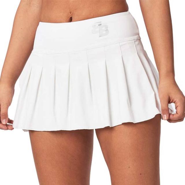 【海外サイズ】BB by BelenBerbel(ベレン・バーベル) 2023 SS レディース SALITRE サリトレ スカート 11722／11723／11724／11725-ホワイト(23y3mテニス)