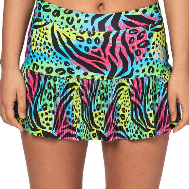 【海外サイズ】BB by BelenBerbel(ベレン・バーベル) 2022 SS レディース サベージ スカート 11501／11502／11503／11504-プリント(22y3mテニス)