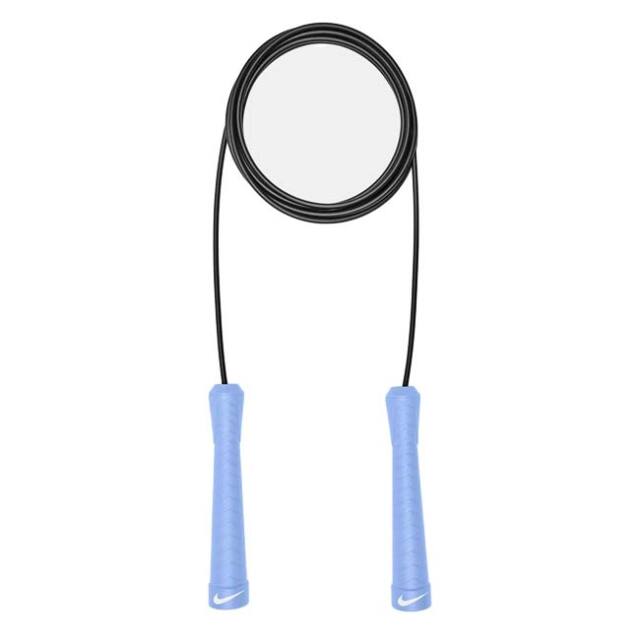 ナイキ(NIKE) ファンダメンタル トレーニング スピード ロープ 縄跳び とびなわ AT6007-459 バロアブルー×ホワイト(26y5m)