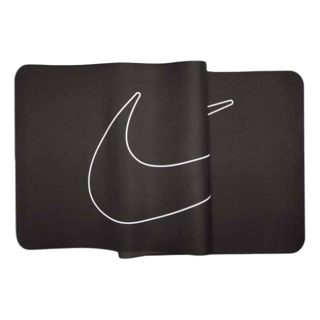 ナイキ(NIKE) トレーニングマット 5mm ヨガマット 超軽量 耐久性 YG2007-091 ブラック×BK×ホワイト(26y5m)
