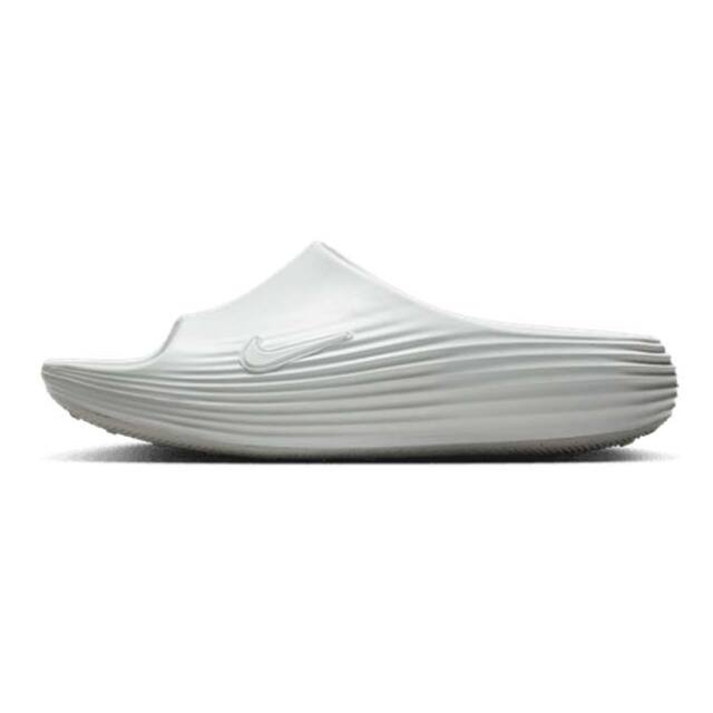 ナイキ(NIKE) 2025 FA メンズ ReactX Rejuven8 リジュビネイト リカバリースライド サンダル HV4479-100 S.ホワイト×S.ホワイト(25y7m)