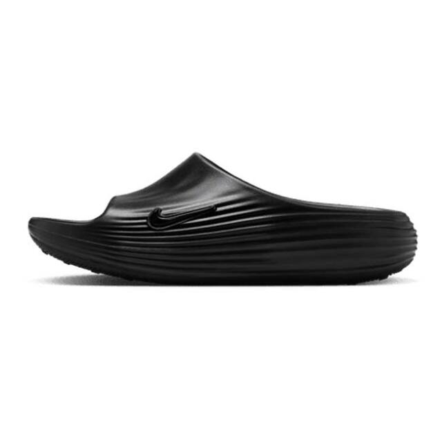 ナイキ(NIKE) 2025 FA メンズ ReactX Rejuven8 リジュビネイト リカバリースライド サンダル HV4479-001 ブラック×ブラック(25y7m)