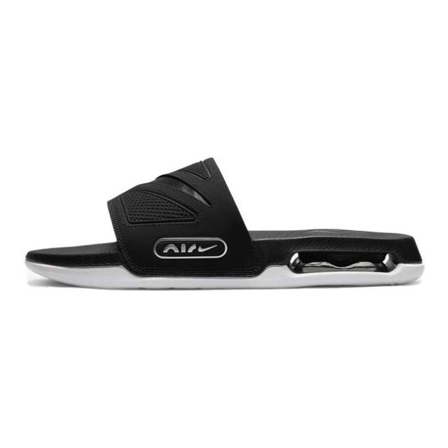 ナイキ(NIKE) 2024 SU メンズ Air Max Cirro エアマックス シロ スライド サンダル シャワースリッパ DC1460-004BK×BK×メタリックシルバー(24y9m)