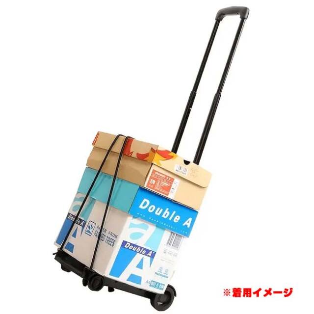 スポーツシーンやアウトドアに】 ポータブルキャリーカート 伸縮可能