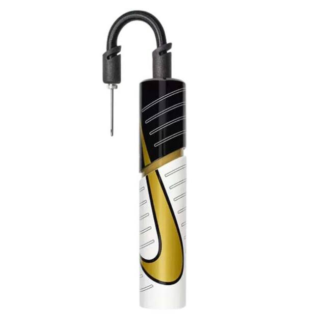 ナイキ(NIKE) Essential エッセンシャル ボールポンプ 空気入れ BS4006-180 ホワイト×Mゴールド×BK(26y5m)