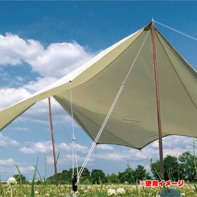 テント・タープの設営になじむ】Montagna(モンターナ) ウッド調