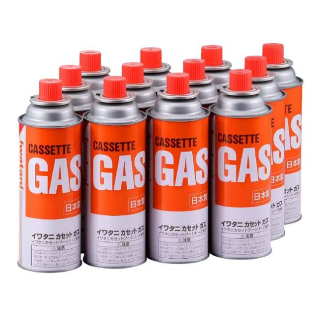 イワタニ(Iwatani) カセットコンロ用 ガスボンベ 12本入り QQ コストコ CB-250-OR-12(24y3m)