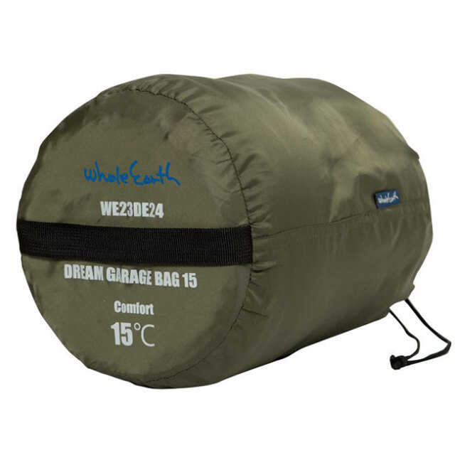 コンパクトタイプ ホールアース Whole Earth ドリーム ガレージバッグ 15 封筒型シュラフ 寝袋 We23de24 21y6m