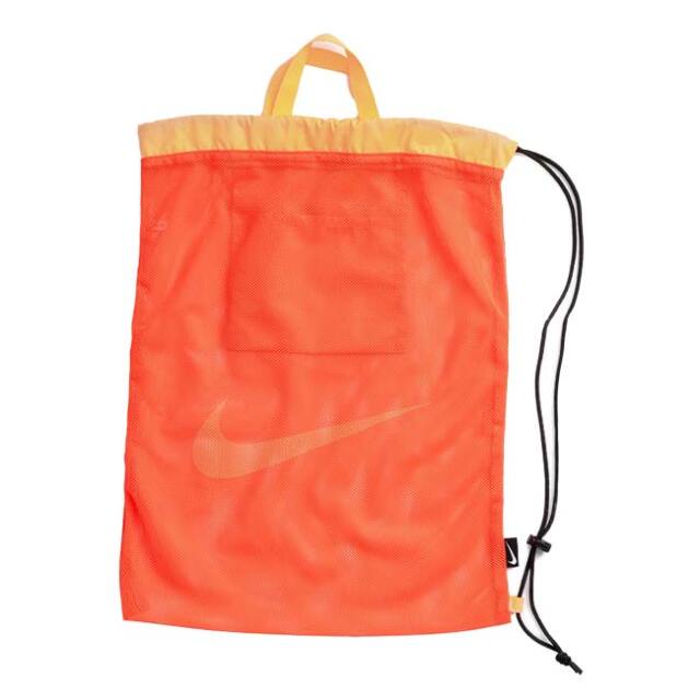 ナイキ(NIKE) 2026 SS ジュニア メッシュワンショルダープールバッグ 16L ナップザックタイプ スイムバッグ 水泳 男子 女子 1994043-0005 レッド(26y4m)