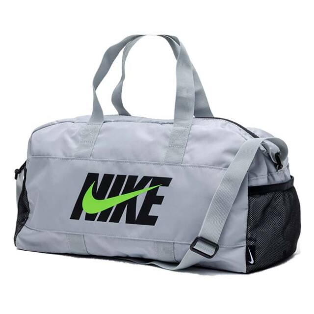 ナイキ(NIKE) 2026 SS ジュニア ボストンプールバッグ 16L ショルダーストラップ付き スイムバッグ 水泳 男子 女子 1994041-0018 グレー(26y4m)