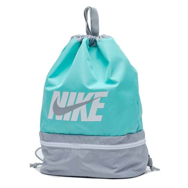 ナイキ(NIKE) 2026 SS ジュニア 2ルームプールバッグ 14L ナップザックタイプ スイムバッグ 水泳 男子 女子 1994040-0027 ミント(26y4m)
