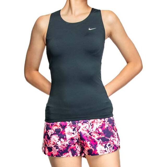 在庫処分特価】「「日本サイズ」ナイキ(NIKE) 2024 SU レディース グラフィック 2in1パンツ セパレーツ 女性水着 スイミング フィットネス水着 2993111-009 ブラック(24y5m)