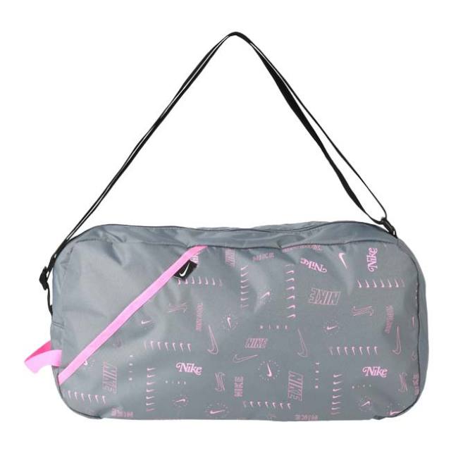 在庫処分特価】ナイキ(NIKE) 2023 SS ジュニア(ガールズ) ボストンプールバッグ スイミングバッグ 1994013-018 グレー(23y3m)