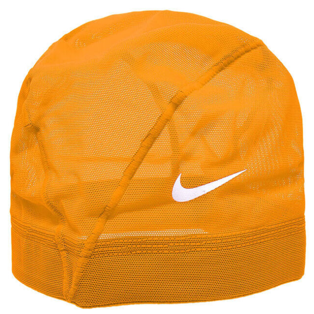 ナイキ(NIKE) ユニセックス メッシュスイムキャップ 水泳帽 907461-02 イエロー／ツアーイエロー(20y5m)