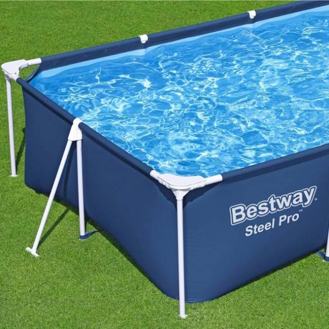 ベストウェイ(Bestway) グランドプール 4m×2.11m×81cm 組立式 大型家庭 