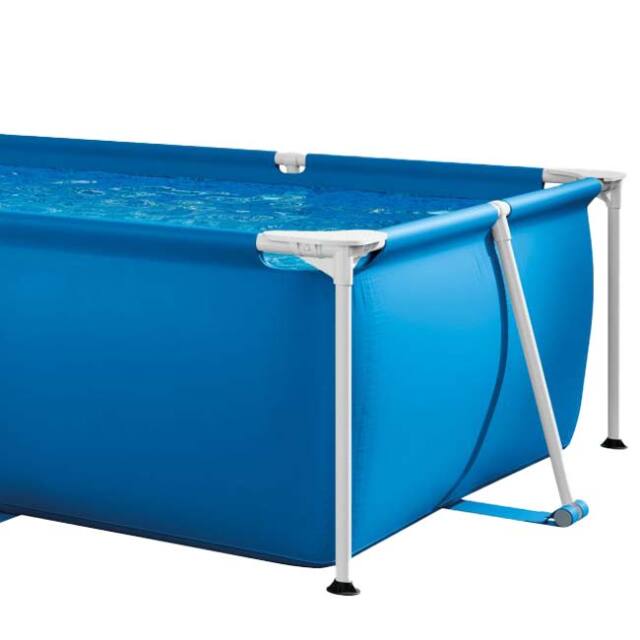 INTEX　RECTANGULAR FRAME SET(長方形フレームプール キット) サイズ 約300×200×75cm Amazon.com: INTEX Rectangular Frame 8 ft 6 in x 5 ft 3 in x 25 in