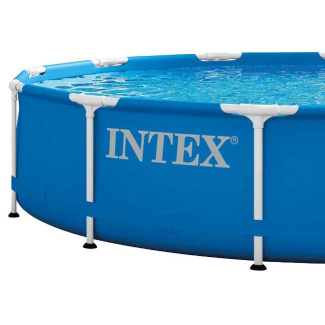 INTEX(インテックス) メタルフレーム プール 円形大型プール 366×76cm