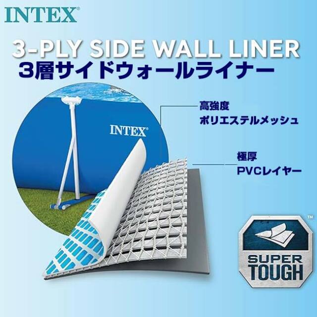 INTEX(インテックス) レクタングラ フレーム プール 長方形大型プール