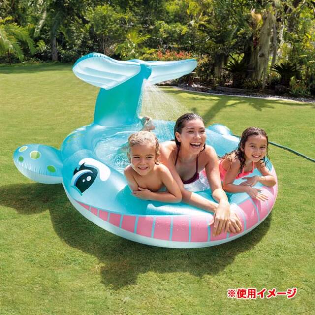INTEX(インテックス) ホエール スプレープール クジラのシャワープール