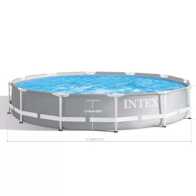 コストコ - INTEX インテックス プール フレームプール INTEX(インテックス) プリズムフレームプレミアムプールセット